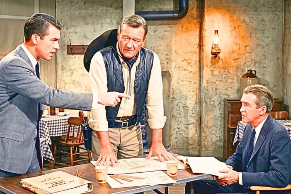 He Said ‘James Stewart Can’t Handle Liberty Valance’ — But John Wayne Heard Everything