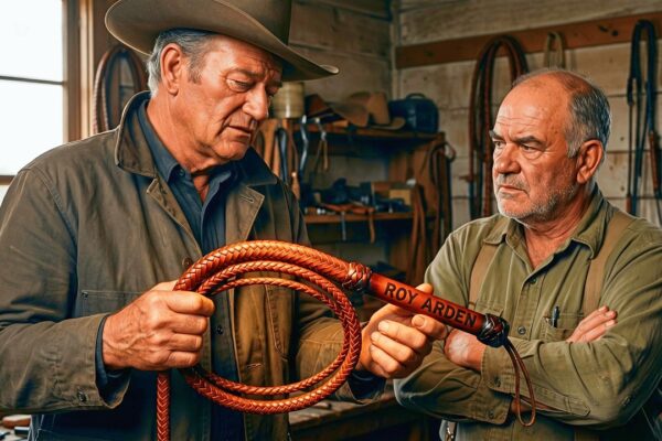 John Wayne Walked Into A Dying Whip Shop In San Antonio 1957 — Then He Read The Name On The Handle