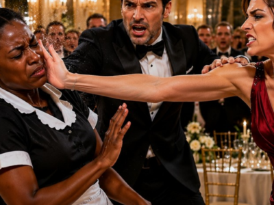 His Fiancée Attacked the Maid Before 300 Guests—One Lightning-Fast Move Exposed Her Secret Identity! 