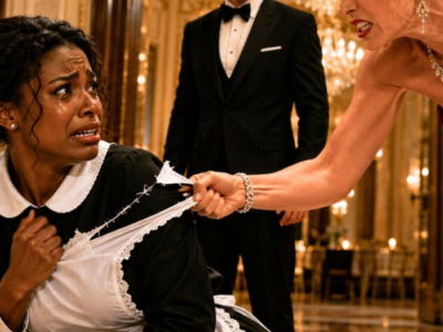 The Billionaire’s Fiancée Ripped the Maid’s Uniform Off at Their Engagement Party—She Never Saw Him 