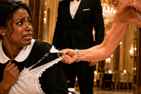 The Billionaire’s Fiancée Ripped the Maid’s Uniform Off at Their Engagement Party—She Never Saw Him 
