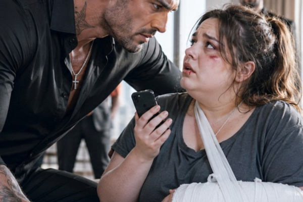 Can You Come Get Me Obese Waitress Calls The Mafia Boss After Her Ex Breaks Her Arm